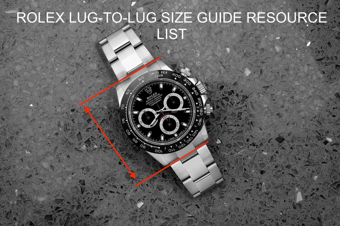 Rolex Lug-to-lug Size Guide [List of top Models]